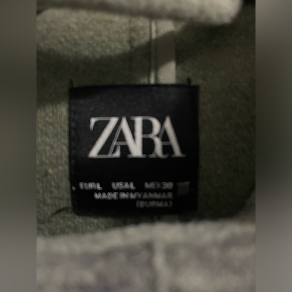 Zara Belted Trench Coat with Hood - Picture 6 of 6